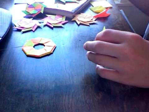How To Make: Transforming Ninja Star From Sticky Notes!