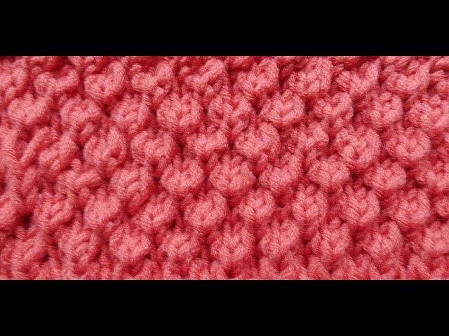 Knit with eliZZZa * Bobble Brioche * Knitting Stitch * Brioche Stitch