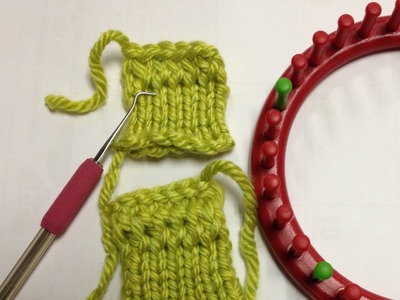 Loom Knit: Quick Half Hitch Cast on