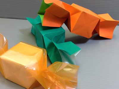 Origami Candy Wrappers Any Size for Halloween