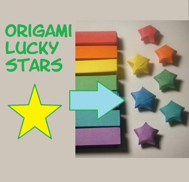 Origami Lucky Star (Easy). Full HD