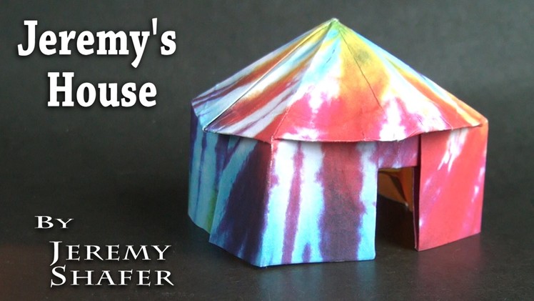Origami Pop-up House