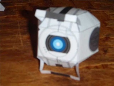 Papercraft Personality Spheres (Portal 2)