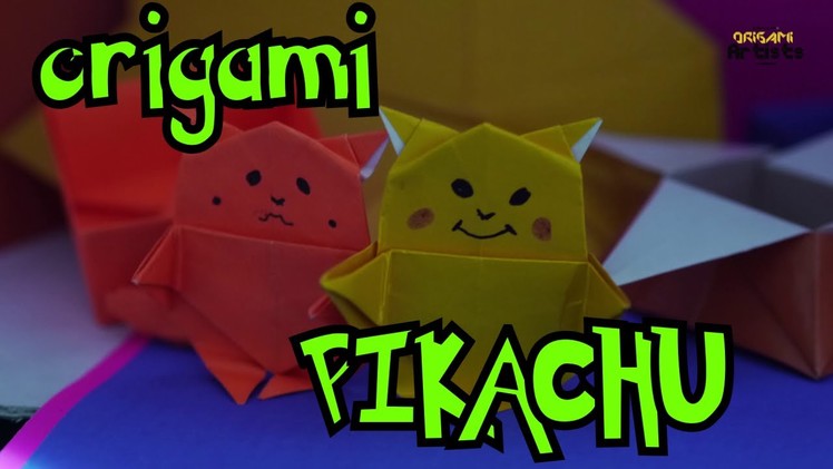 Pikachu Origami -  How to make Origami Pikachu: By Origami Artists