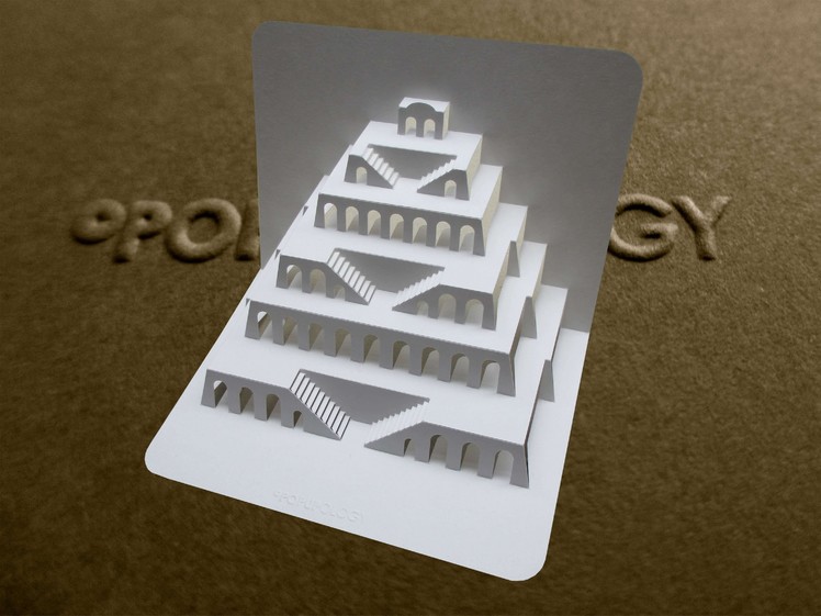 Pop Up Tower of Babel Card Tutorial - Origamic Architecture