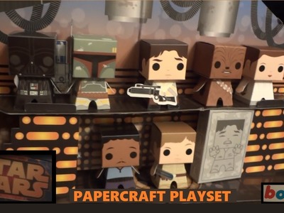 Star Wars Papercraft Playset