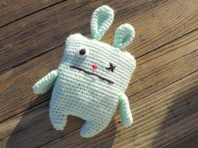 Ugly bunny amigurumi crochet pattern [advanced] Schachenmayr Baby Super Soft