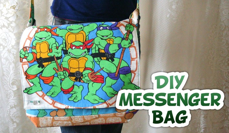 Whitney Sews- Messenger Bag DIY {Geek Week}