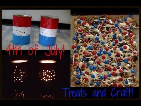 4th of July Craft and Food | DIY | Dakota