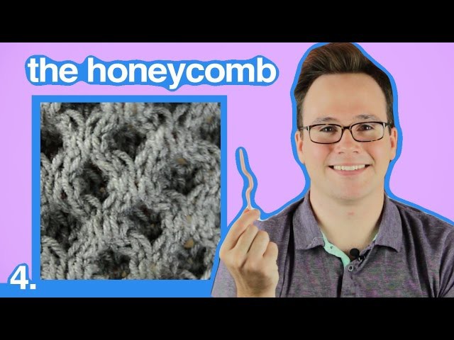 Cable Knitting 101: How to Knit Honeycomb Cables
