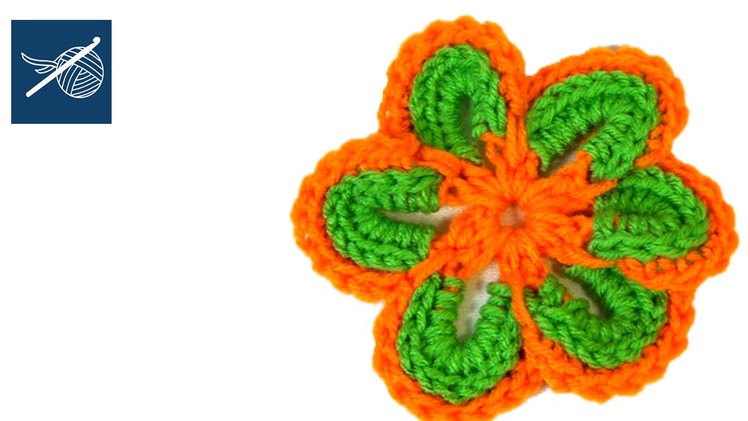 Cheerful Flower #Crochet Geek Left Hand