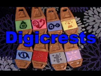 Craft Tutorial Digimon Digicrests Polymer Clay Tutorial