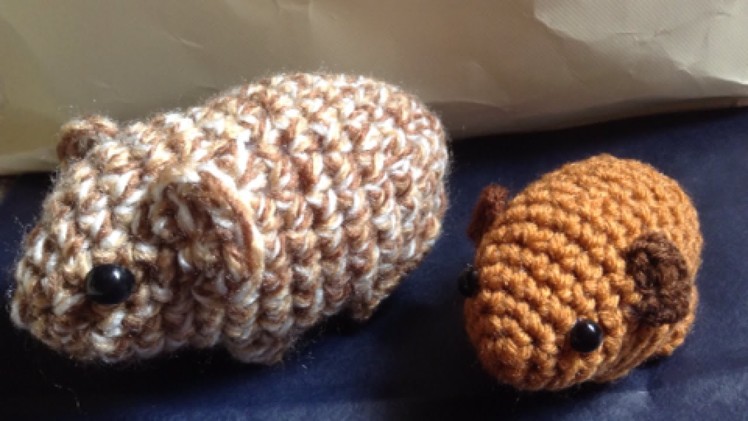 Crochet a Cute Amigurumi Guinea Pig - DIY Crafts - Guidecentral
