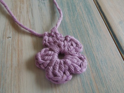 (crochet) How To Crochet a Cluster Flower