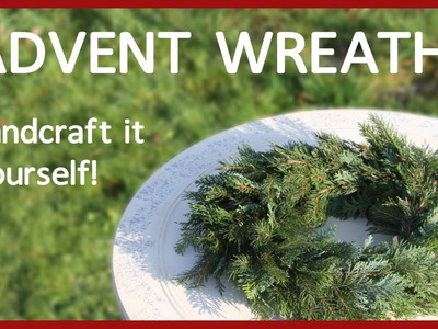 DIY Advent Wreath Tutorial | Adventskranz selber binden