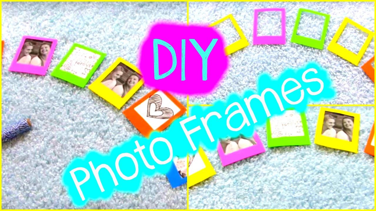 DIY Crafts: Photo Frame Ideas & Decorations