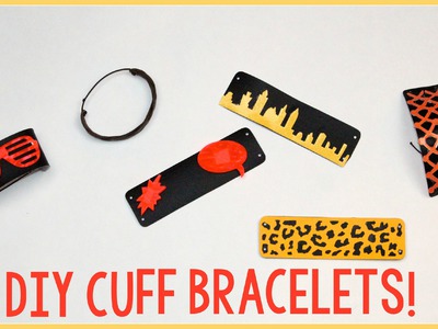 DIY Cuff Bracelets | Sizzix Teen Craft