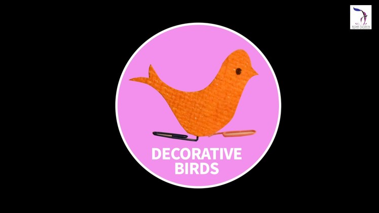 DIY : Decorative Birds | Paper Birds | Children Art & Craft
