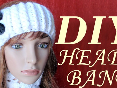 DIY Easy Simple Crochet Headband, Tutorial, Pattern Crochet Ribbing