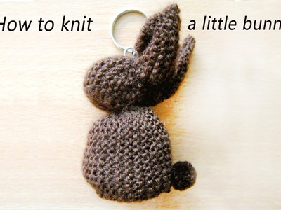 DIY: How to knit a little bunny- knitted bunny
