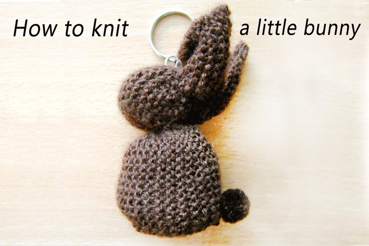 DIY: How to knit a little bunny- knitted bunny