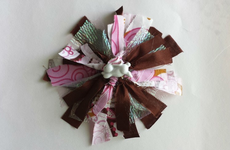 DIY: How to Make a Bow with Scrap Fabric