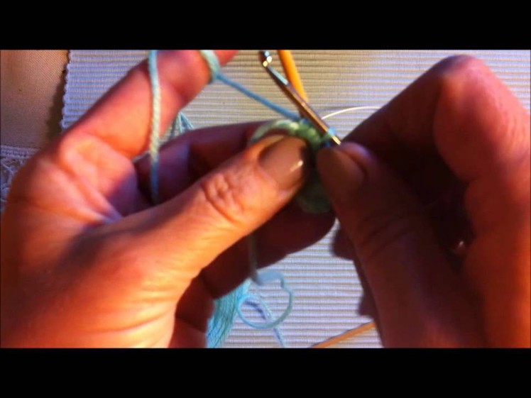 DIY Knitting   Fächermuster Stricken Muschelanschlag Tutorial Handarbeit