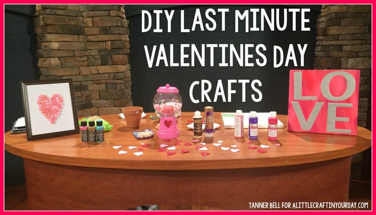 DIY Last Minute Valentines Day Crafts + Teen Room Decor + Kid Crafts