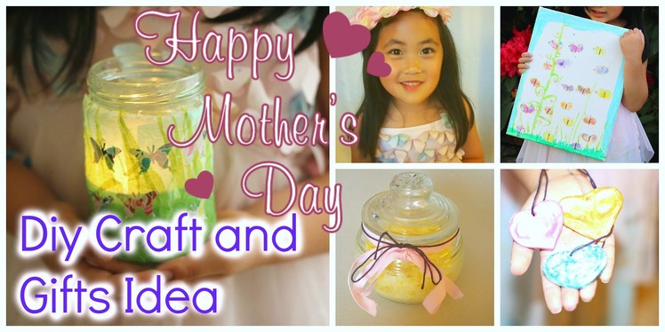 DIY MOTHER'S DAY GIFT IDEAS kids friendly craft