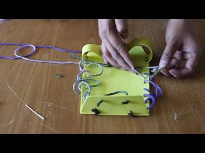 DIY Navajo Cradleboard craft for Mother's Day