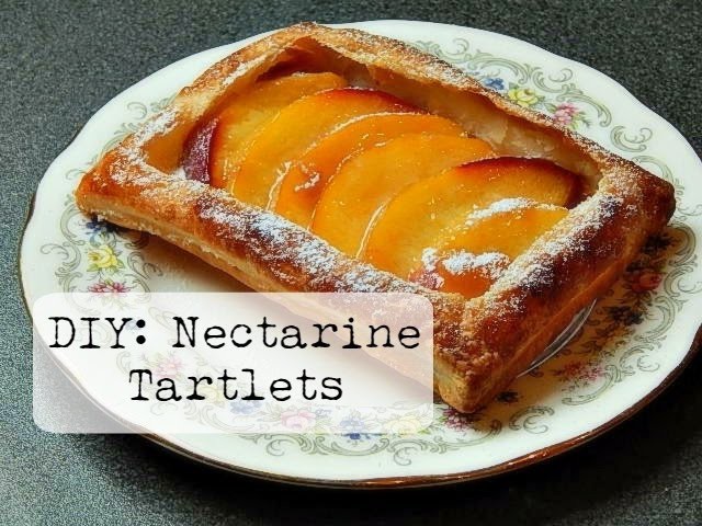 DIY Nectarine Tarts ¦ The Corner of Craft