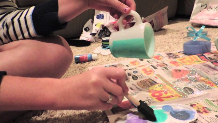 DIY Pencil Cup Holder Craft with makeupbykimm and Melissa!