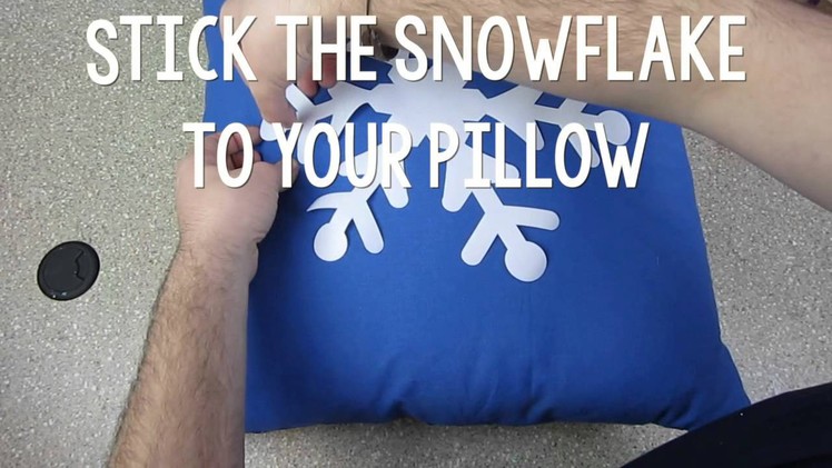 DIY Snowflake Pillows | Sizzix Teen Craft