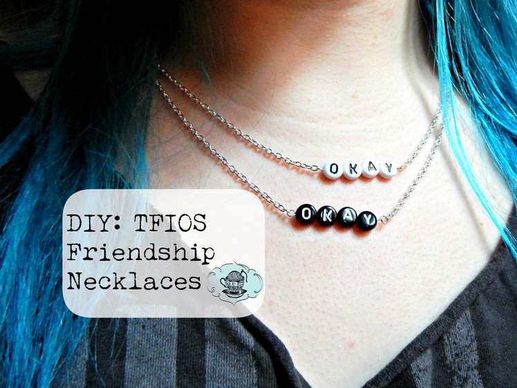 DIY: TFIOS Friendship Necklaces - Collab with E. m.s! ¦ The Corner of Craft