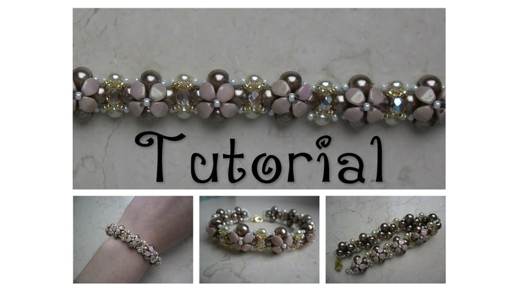 DIY - TUTORIAL Bracciale Isabella con pinch beads