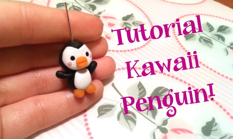 DIY Tutorial Polymer clay Kawaii Penguin!