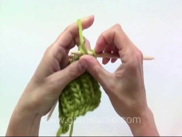 DROPS Knitting Tutorial: How to bind off in Fishermans rib