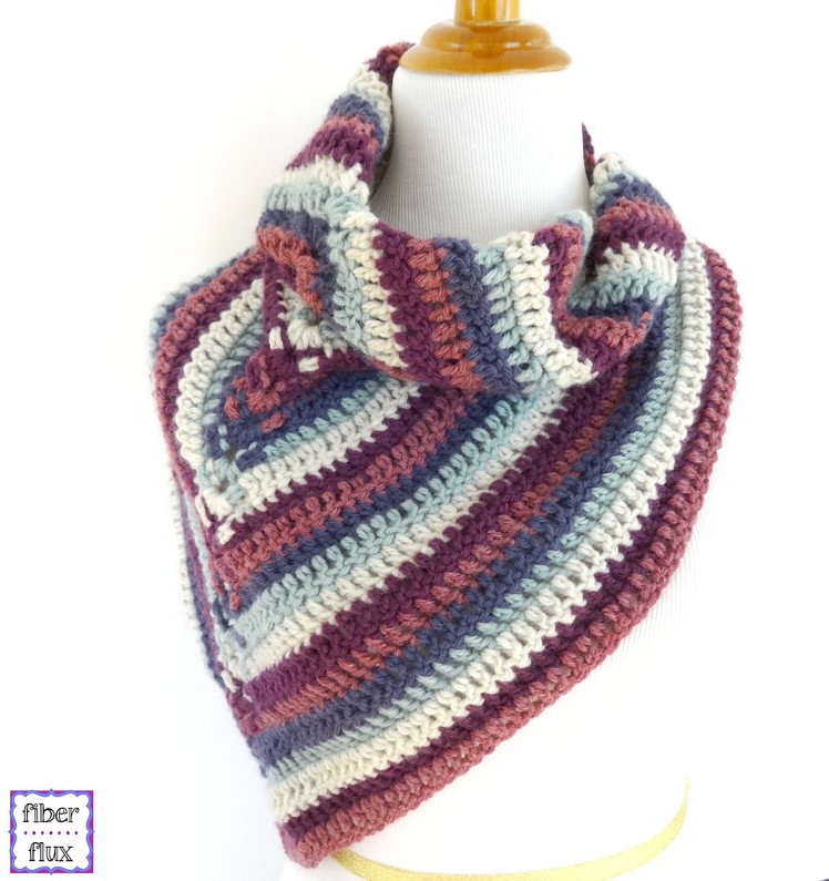Episode 186: How To Crochet the Alpine View Wrap