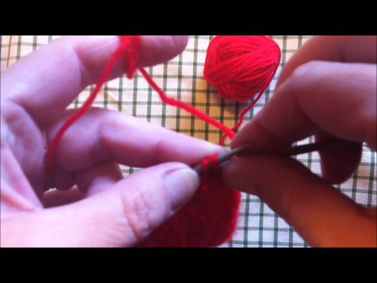 Herzmuster*Stricken*Ajourmuster*Lochmuster*Knitting heart pattern*Tutorial Handarbeit