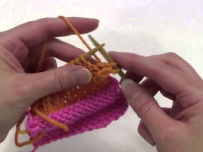 How I Knit - Tutorial - Knitting Blooms