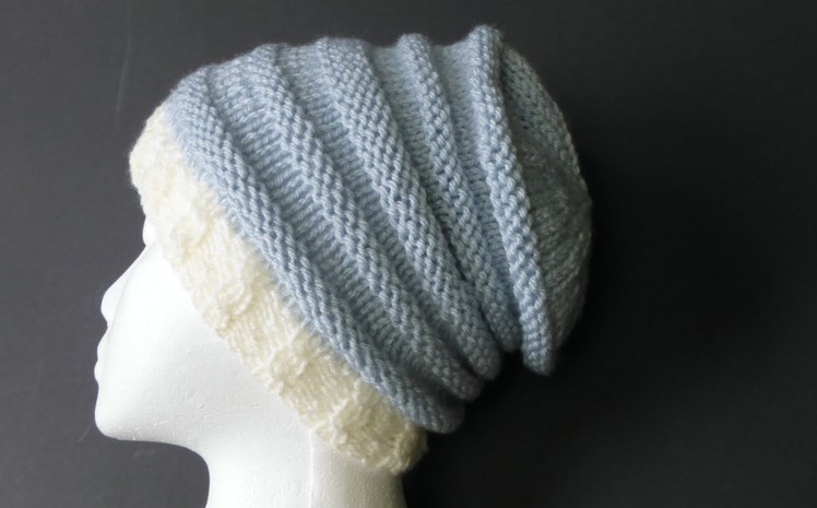 HOW TO BIND OFF Your Hat With A Knitting Needle - EASY