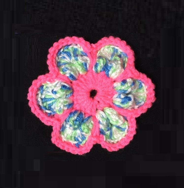 How to Crochet a Flower Pattern #58│by ThePatterfamily