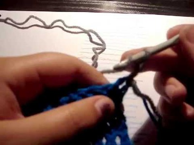 How to crochet a Hogwarts Scarf - beginner