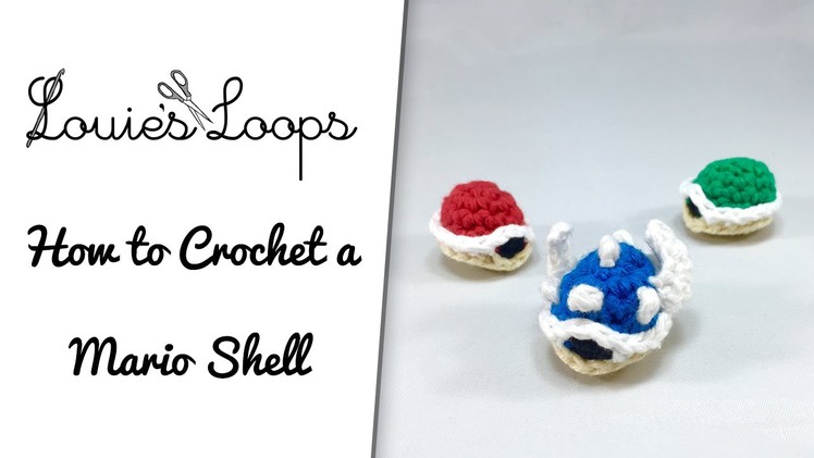 How to Crochet a Shell from Super Mario Bros.