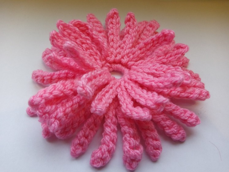 How to crochet flower