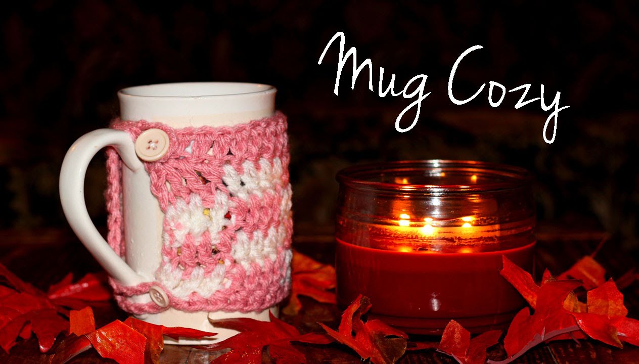 How To Crochet for Beginners #13: Mug Warmer.Cozy