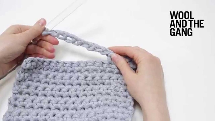 How to crochet handles