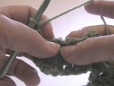 How to Crochet the Popcorn Stitch (Left-Handed)