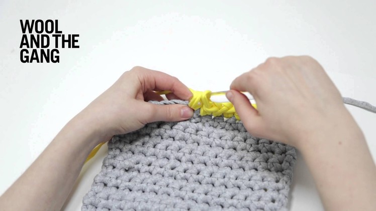 How to join a new ball of yarn in crochet