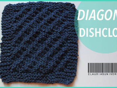How to Knit a Diagonal Dishcloth